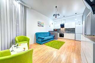 Апартаменты Apartments near Kiev Botanical Garden ym.Hryshka Киев Апартаменты с 1 спальней-13